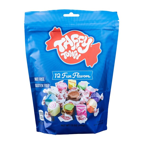 Salt Water Taffy town 12 fun flavors